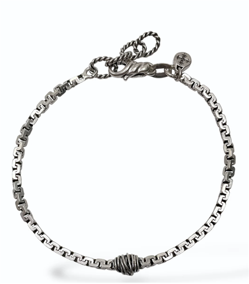 Bracciale Giacomo Burroni Uomo in Argento BC0420 - BC0420